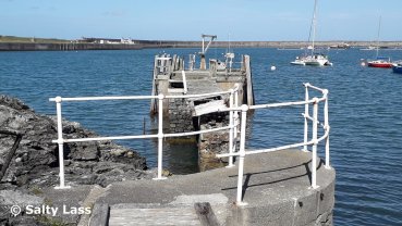 The remains of a pier