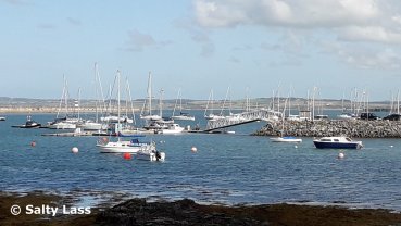 What's left of the marina