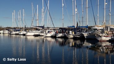 Reflections in the water