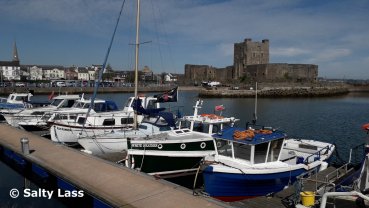 Carrickfergus Marina and some boats