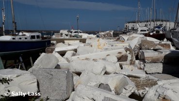 Polystyrene blocks