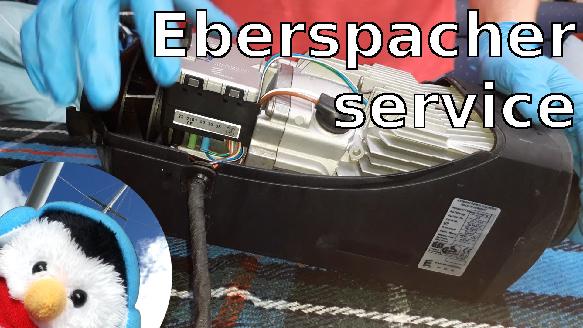 Watch our 'Eberspacher Service' and add comments etc