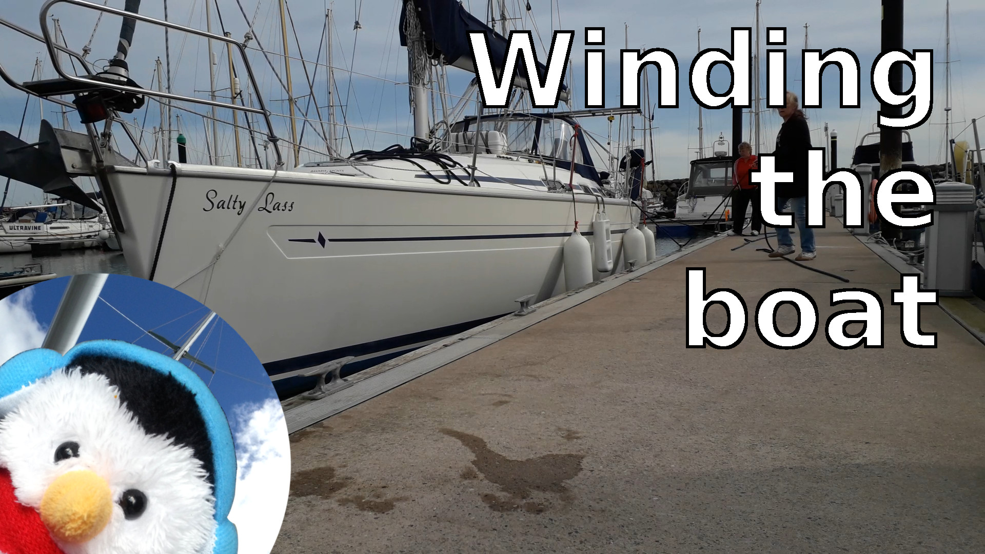 Watch our "Winding the boat" video and add comments etc.