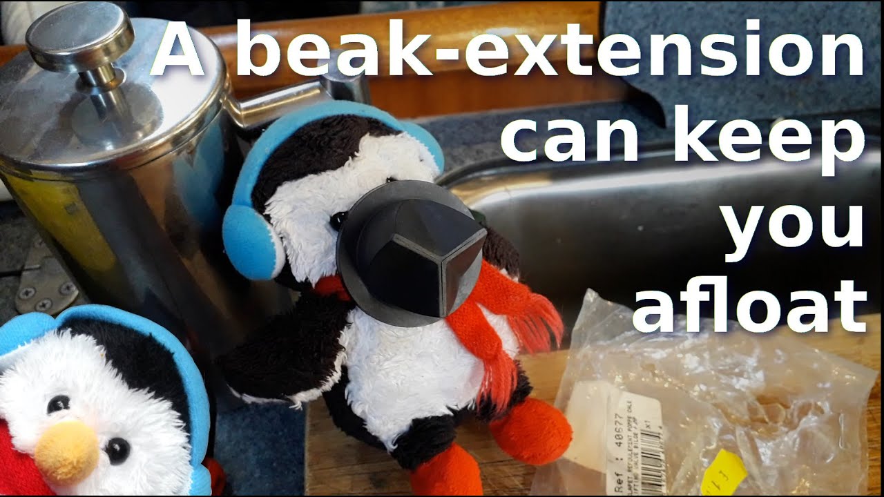 Watch our "A beak extension can keep you afloat" video and add comments