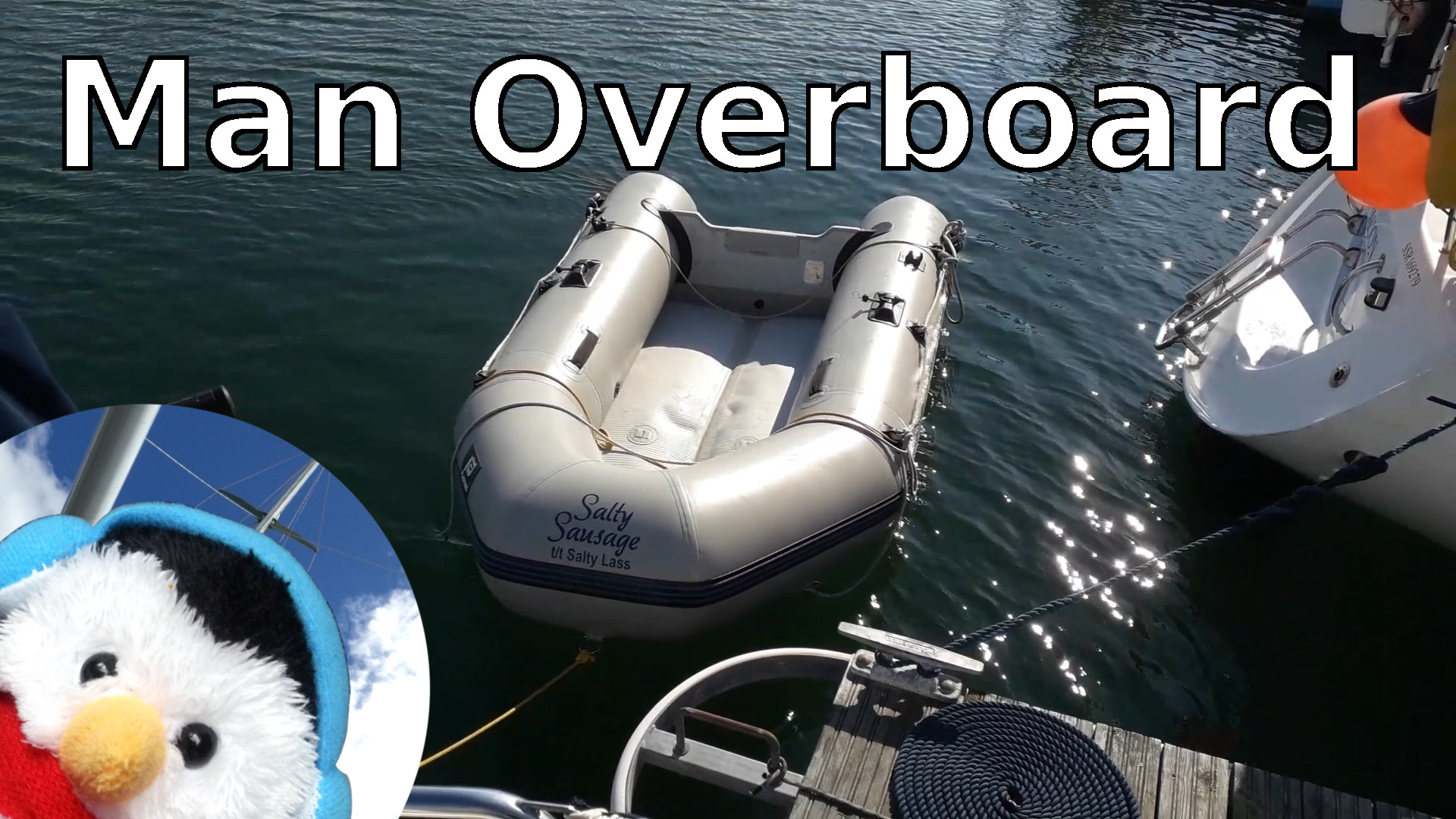 Watch our "Man overboard preparation" video and add comments