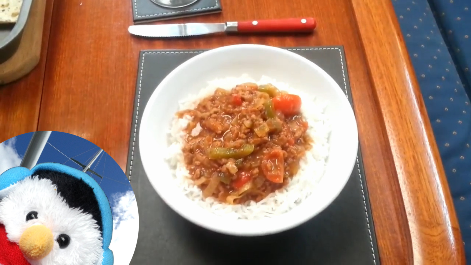 To watch how I made our leftover chilli and add comments etc.