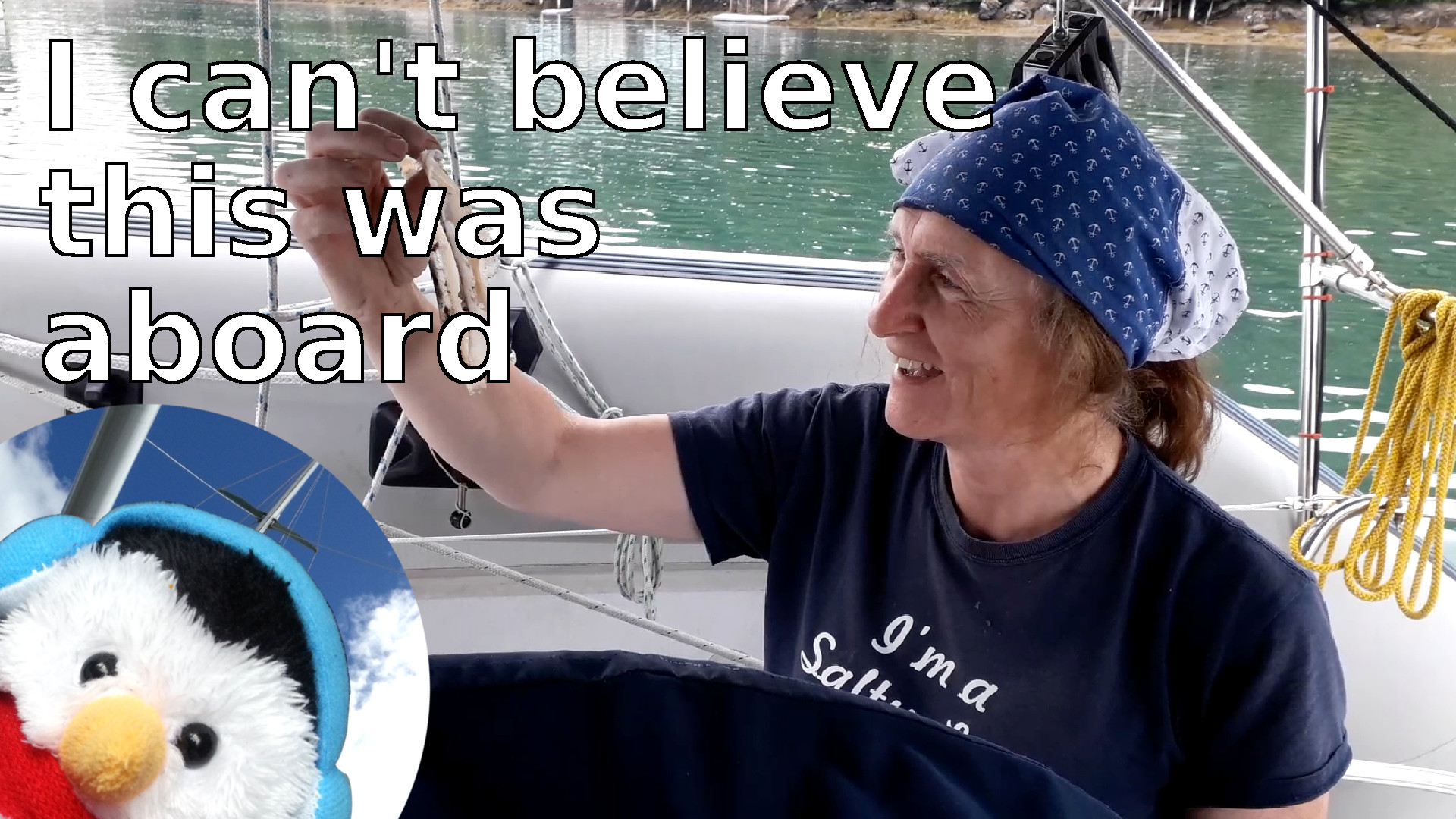 Watch our "I can't believe this was aboard" and add comments etc.
