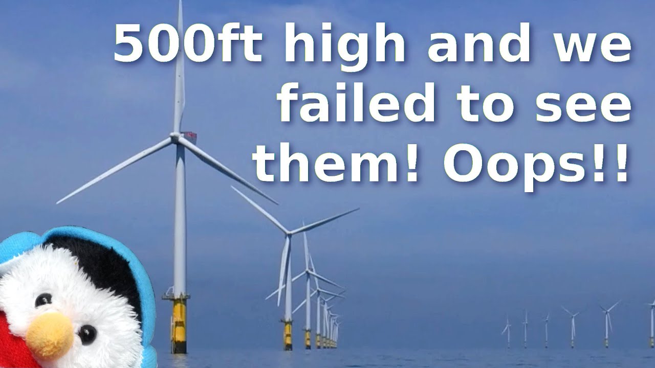 Watch our "500ft high and we failed to see them! Oops!!" video and add comments