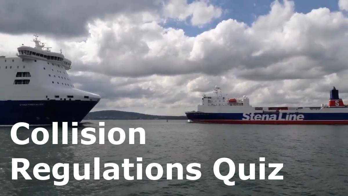 Collision Regulations Quiz Rules 1-19