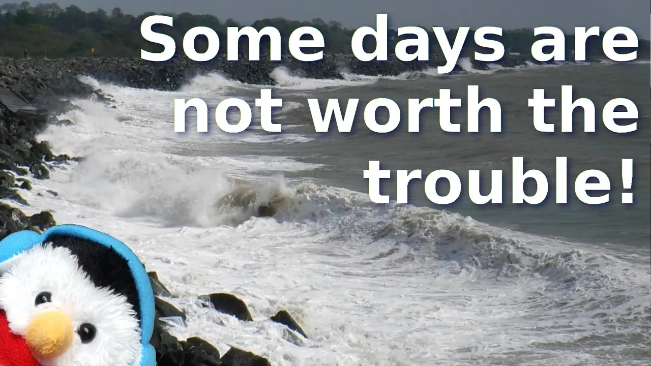 Watch our "Some days are not worth the trouble!" video and add comments
