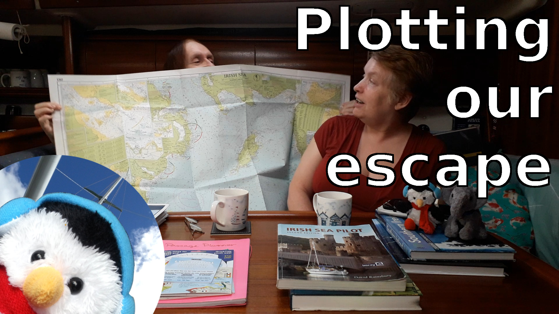 Watch our "Plotting our escape" video and add comments etc