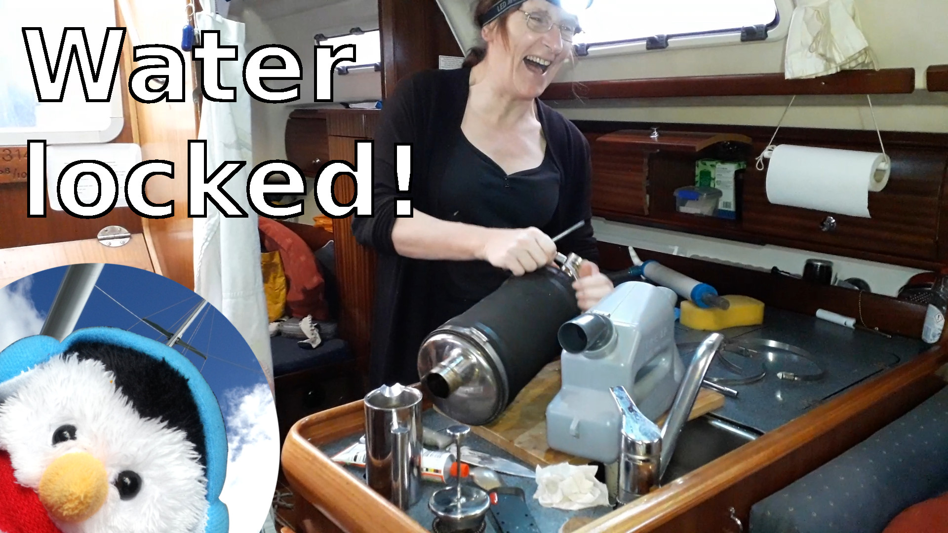 Watch our "Water locked" video and add comments etc.
