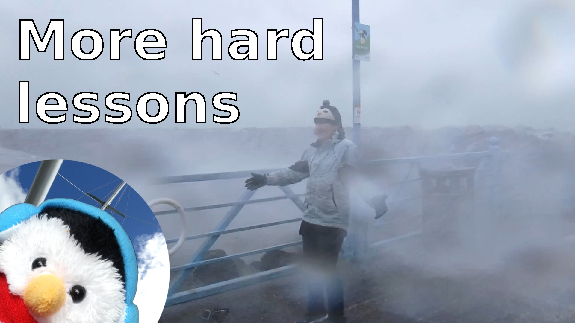 Watch our "More hard lessons" video and add comment