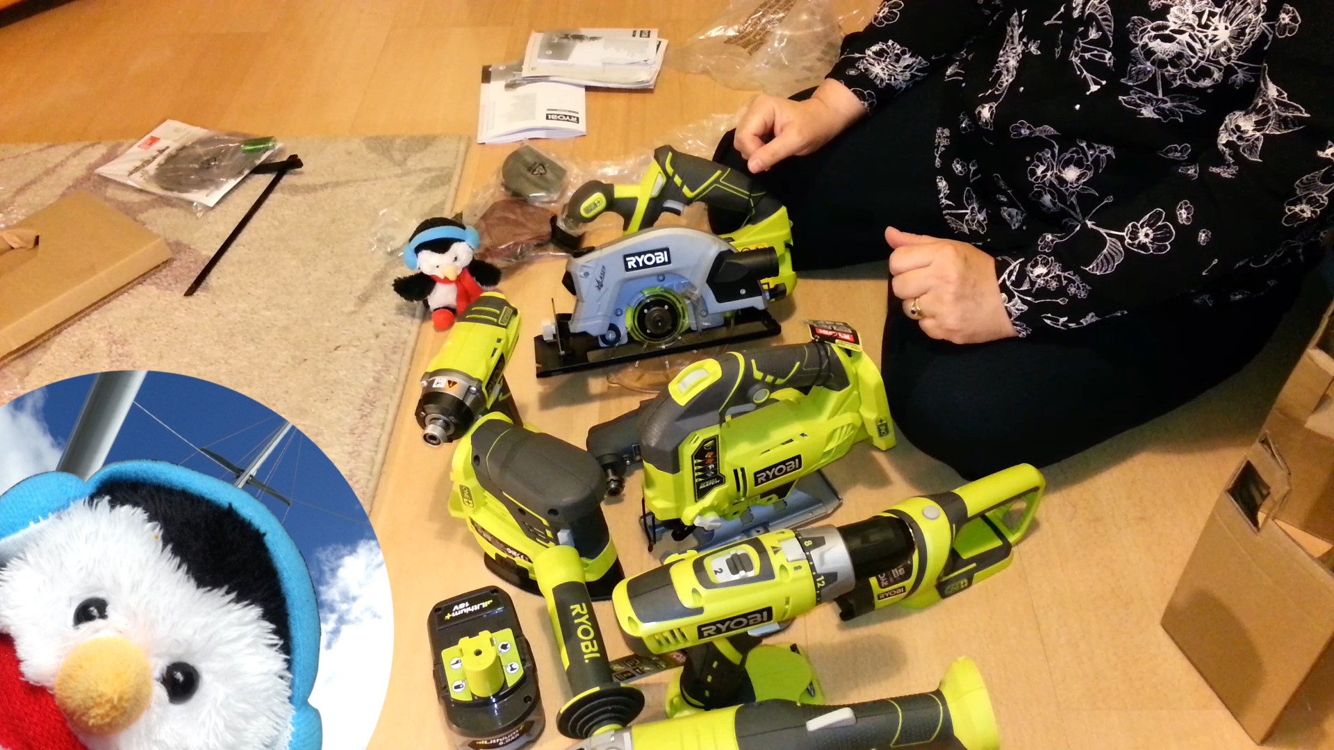 Watch our 'Power tools are a girls best friend' video and add comments etc.