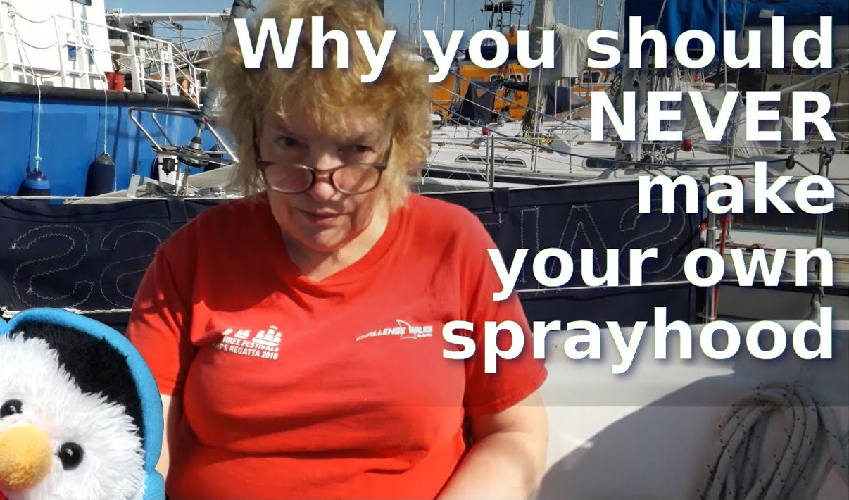 Watch our "Why you should never make your own sprayhood" video and add comments