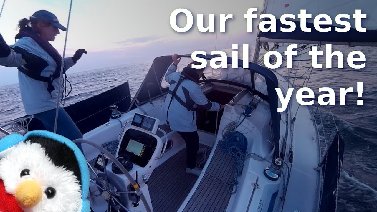 Watch our "Our fastest sail of the year!" video and add comments