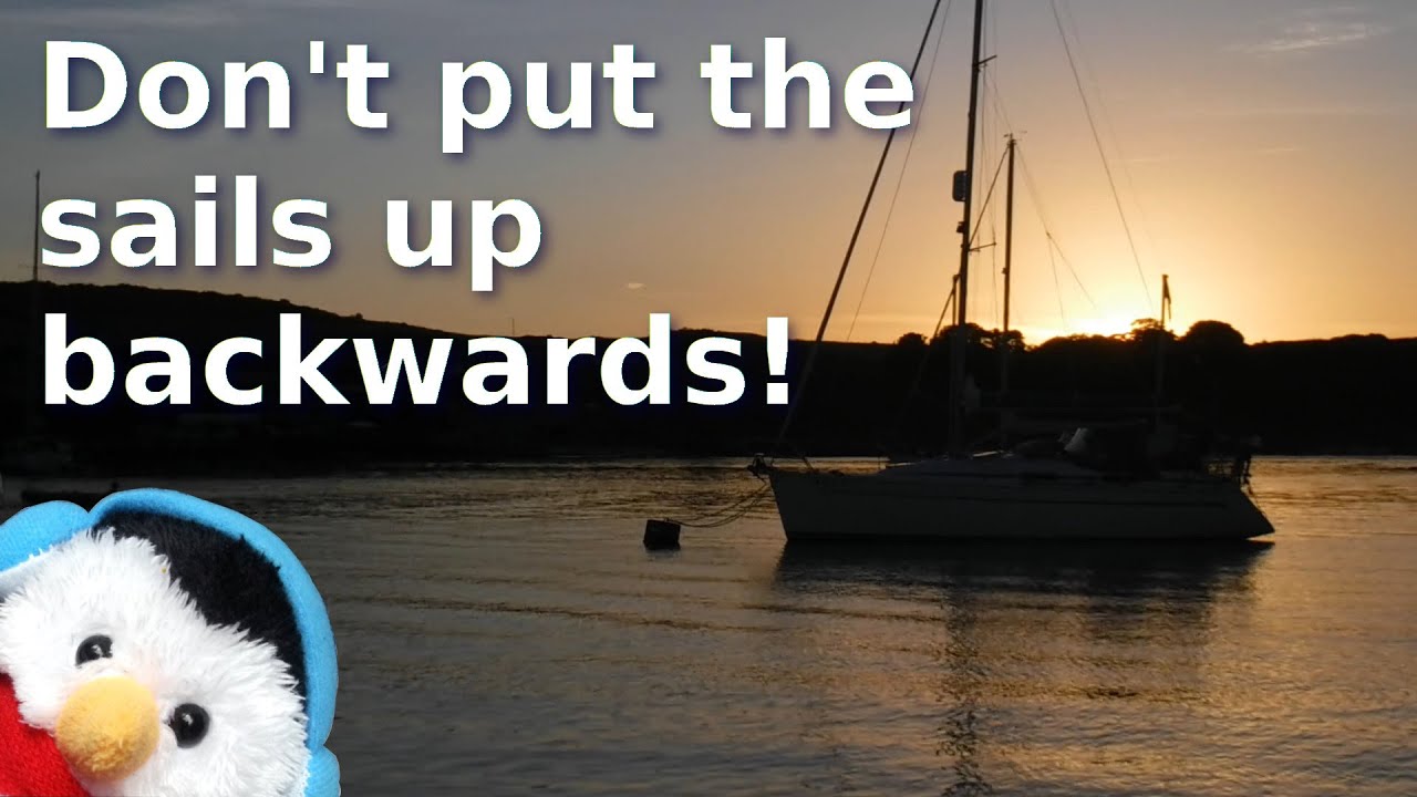 Watch our "Don't put the sails up backwards" video and add comments