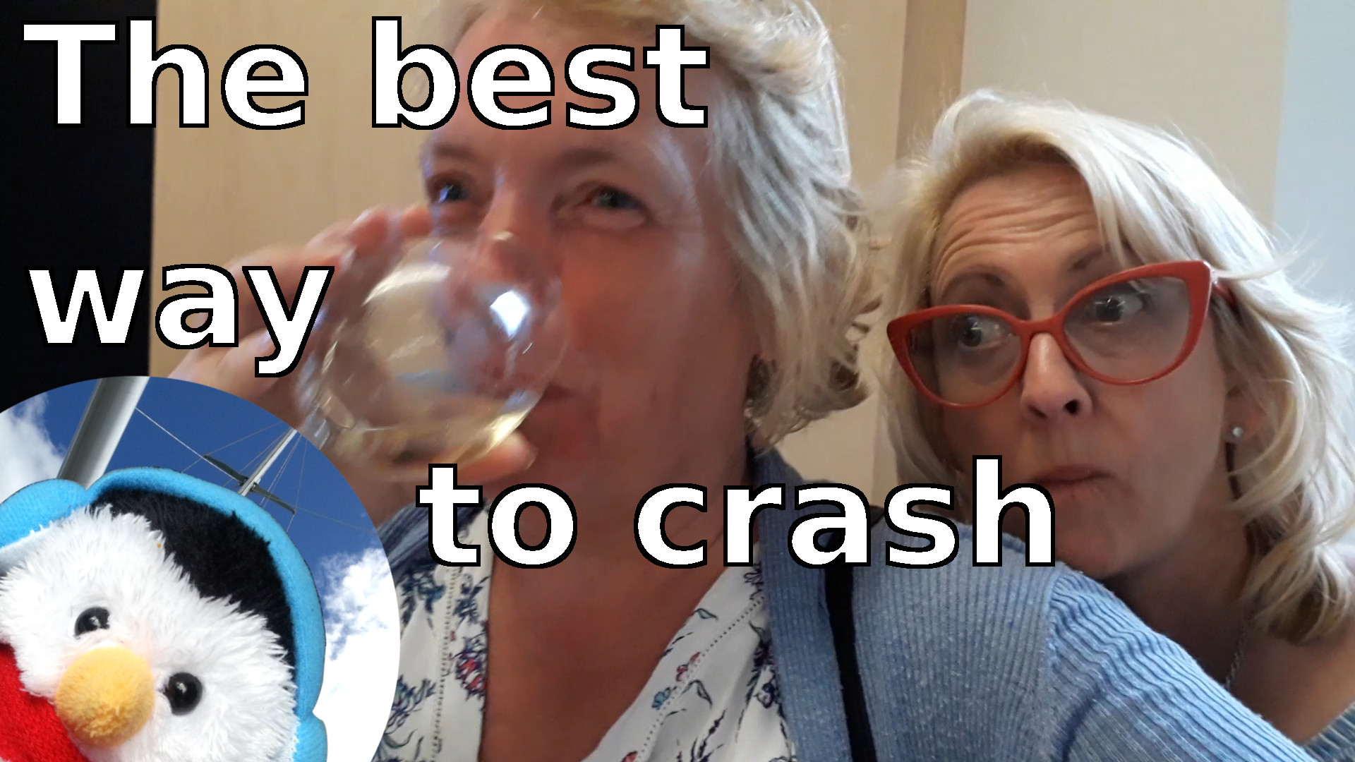 Watch our 'The best way to crash' video and add comments etc