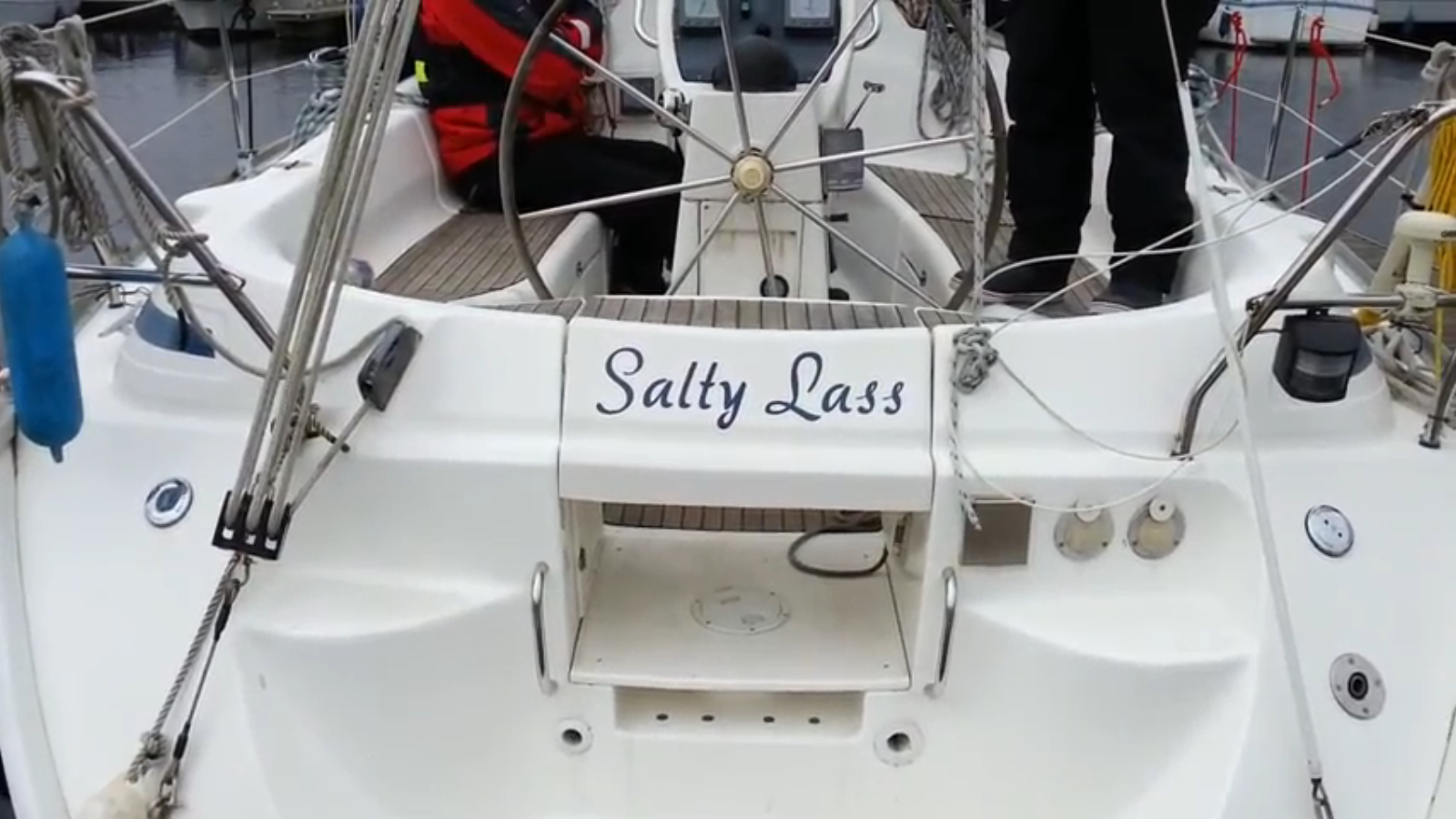 Watch us add Salty Lass to our yacht at last in full screen and add comments etc. 