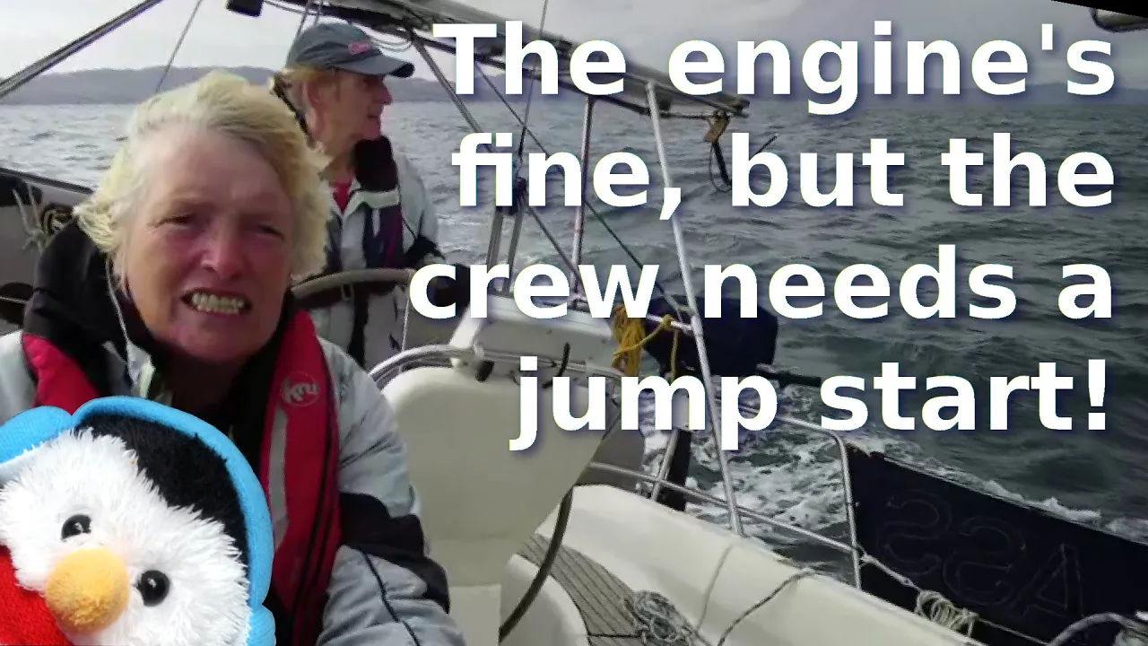 Watch our "The engine's fine, but the crew needs a jump start" video and add comments